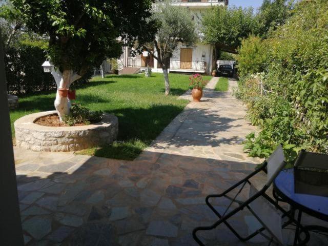 Εξοχική Κατοικία Με Κήπο Στην Άβυθο, Αιγίου Rodhodháfni Buitenkant foto